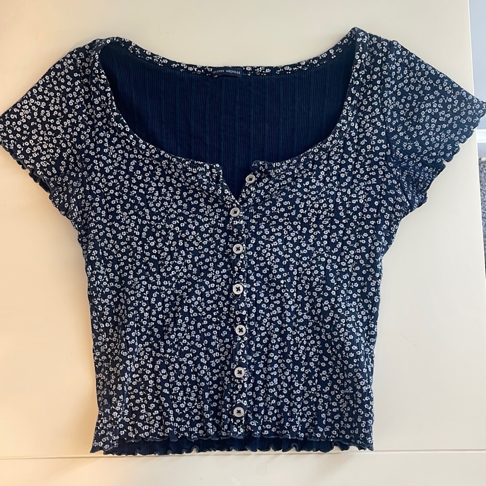 Brandy Melville Floral T-Shirt